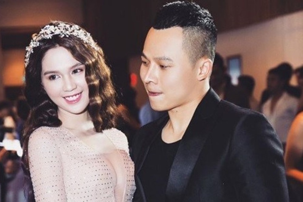 Ngọc Trinh và Khắc Tiệp.