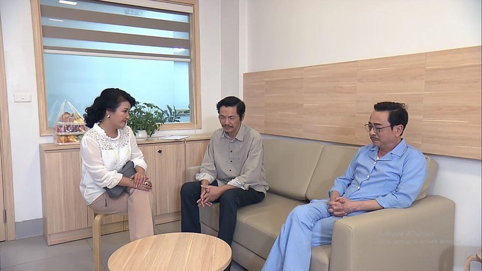 Cuộc nói chuyện giữa ông Sơn và vợ chồng ông Luật.