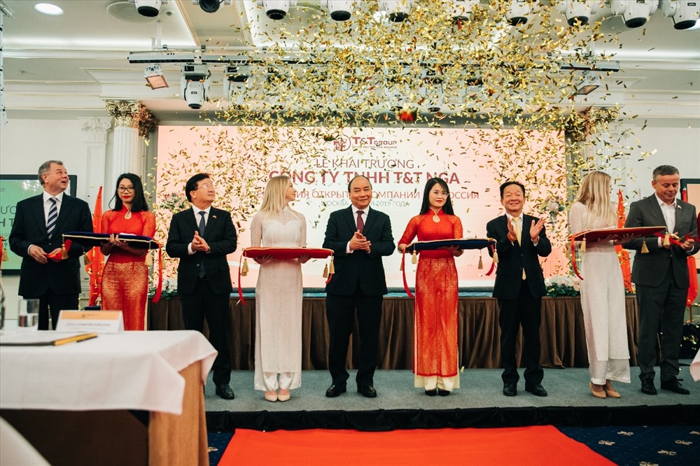 Việc mở công ty tại Nga nhằm hiện thực hóa mục tiêu đưa T&T Group trở thành một Tập đoàn lớn mạnh hàng đầu Việt Nam. Ảnh: T&T
