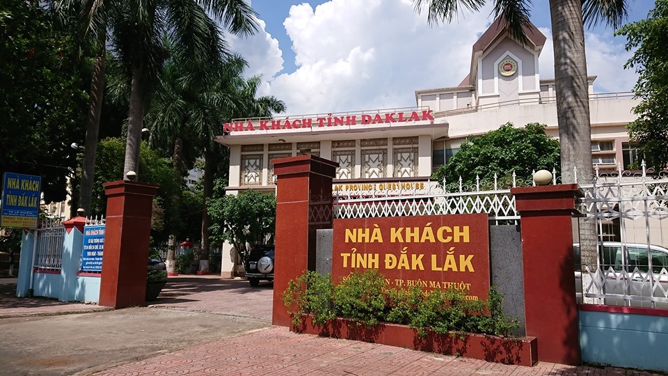 Nhà khách tỉnh Đắk Lắk. Ảnh: B.T
