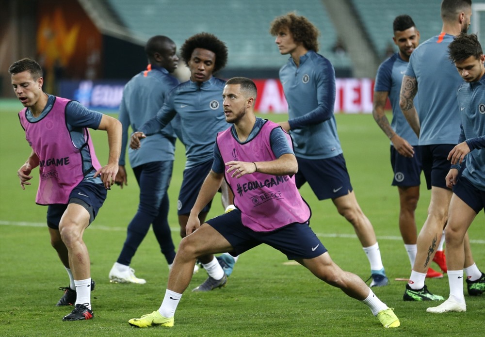 Chelsea chuẩn bị bước vào trận chung kết với một đội hình chắp vá. Ảnh: Getty.