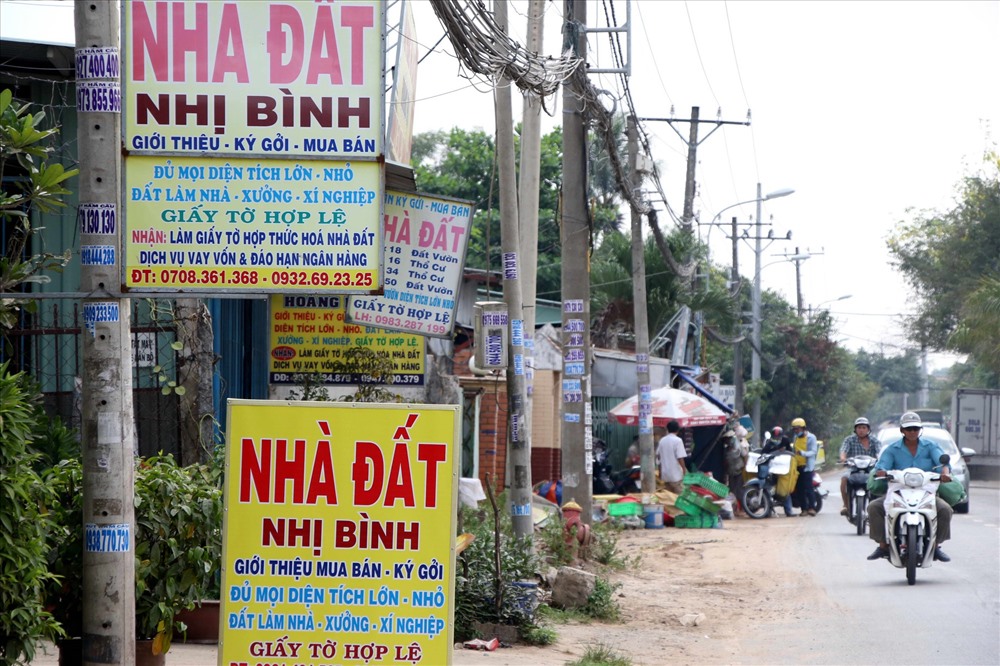 Rao bán nhà đất đang rầm rộ ở quận 12 (ảnh minh họa- Đình Sơn)
