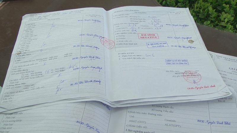 Vật chứng thu giữ trong vụ án.