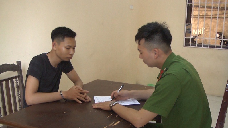 1 trong 3 đối tượng liên quan đến vụ án.