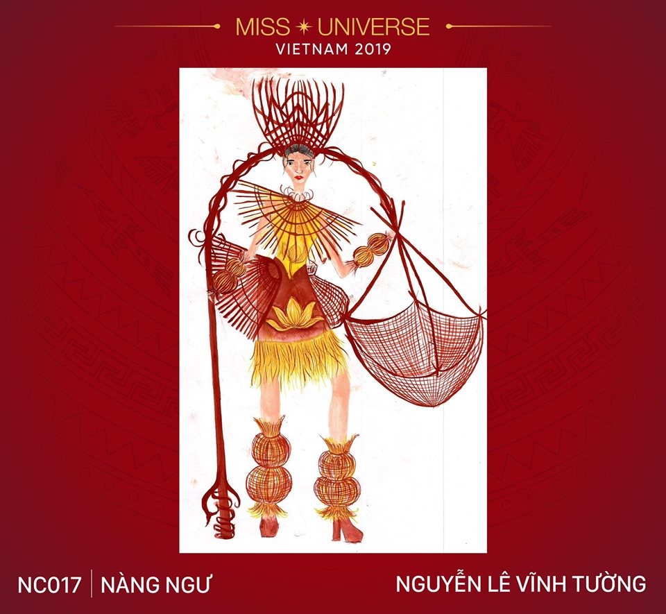 Thiết kế “Nàng ngư“. Ảnh: MUVN.