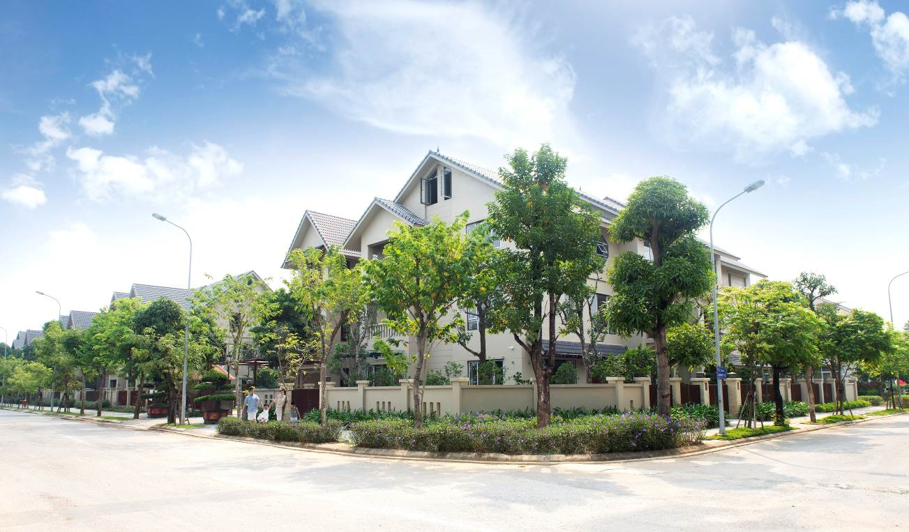 Không gian sống tronh lành, xanh mát tại khu đô thị Sunny Garden City hấp dẫn khách hàng. Ảnh: CEO