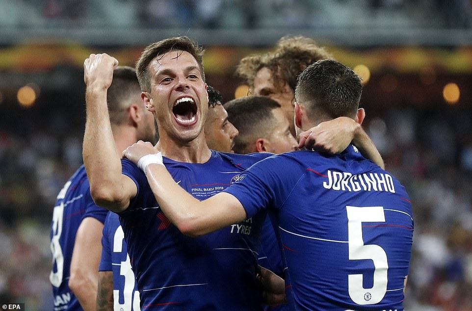 Chelsea đã khép lại mùa giải tương đối thành công. Ảnh: EPA.