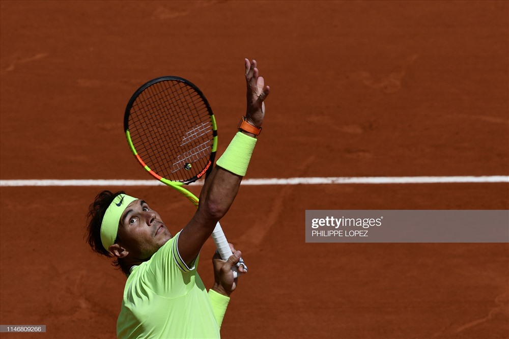 Nadal vẫn không thể cản phá. Ảnh: Getty.