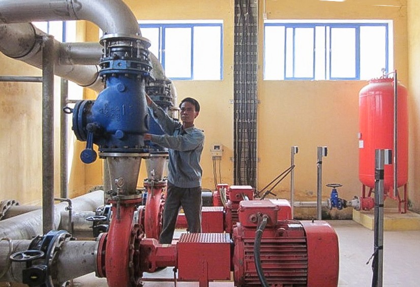 Theo đánh giá của đại diện hội cấp thoát nước Việt Nam, các doanh nghiệp cấp nước Việt Nam không thua kém các nước trong khu vực và Châu Á. Ảnh: Thành Đồng