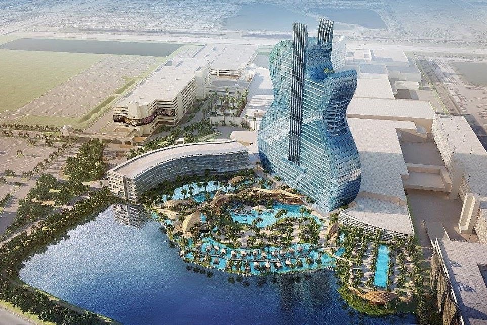 Nhờ thiết kế độc đáo, gợi cảm hứng về âm nhạc, khách sạn được kỳ vọng sẽ thu hút rất lớn lượng khách tham quan và lưu trú. Ảnh: Mail Online