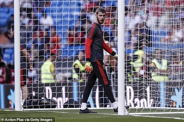 De Gea không còn cửa ở ĐTQG. Ảnh: Getty.