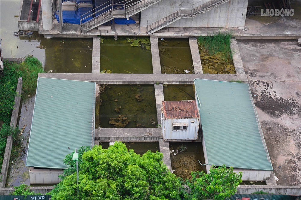 Sau nhiều năm bỏ hoang, khung cảnh bên trong tòa tháp trở nên hoang tàn.