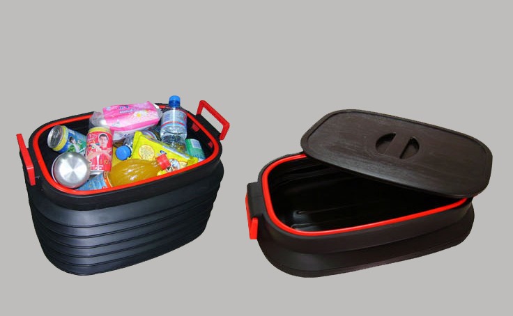 Đôi khi ta cũng cần trang bị một giỏ đựng rác mini trong xe. Ảnh: ST