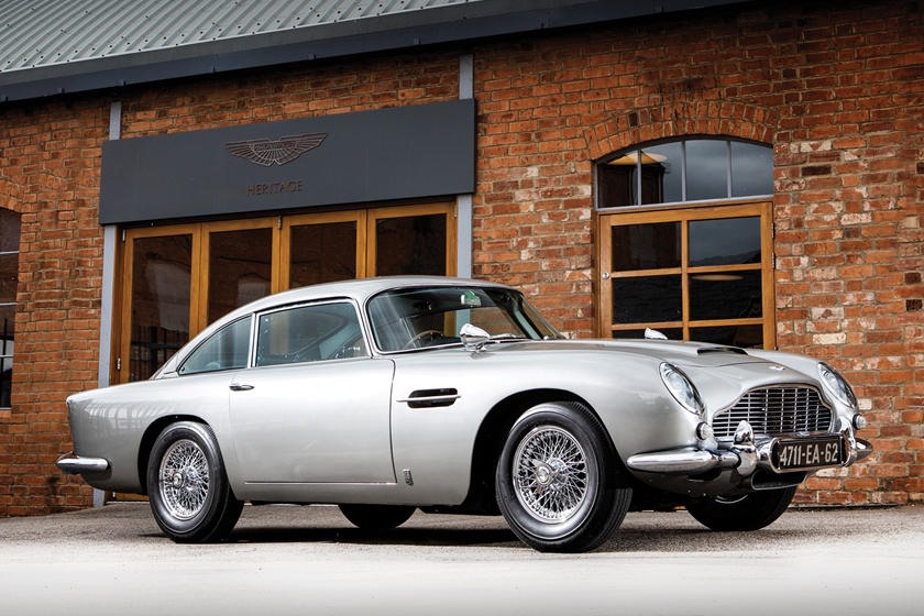 Chiếc Aston Martin DB5 huyền thoại. Ảnh: Carbuzz
