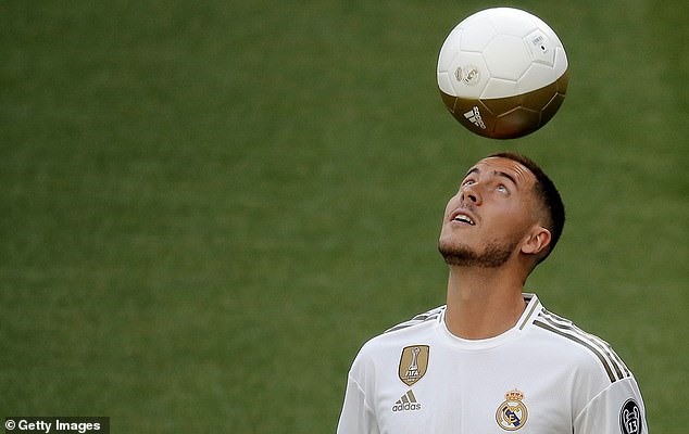 Hazard vừa có màn ra mắt tại Real Madrid. Ảnh: Getty