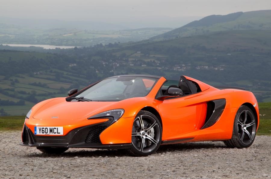Chiếc McLarens 650S Spider mui trần. Ảnh: Autocar