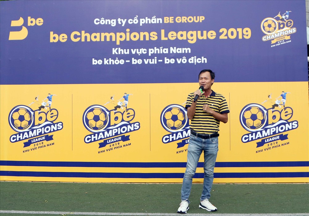 Trần Thanh Hải – Tổng giám đốc Be Group phát biểu khai mạc giải. Ảnh: Hữu Phạm