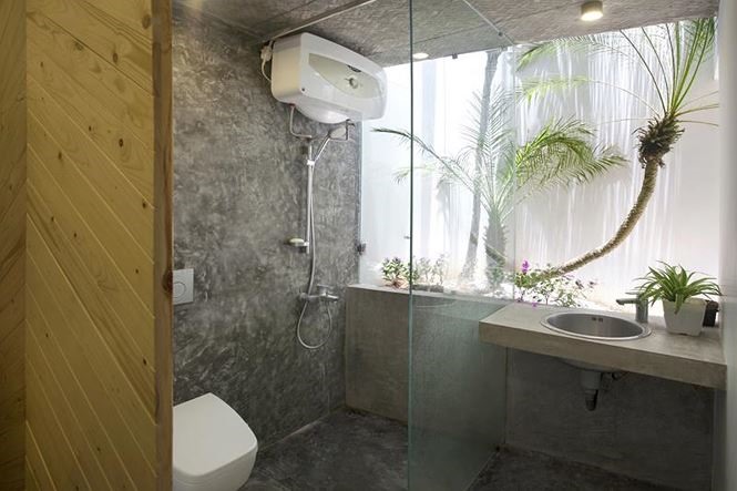 Kính giúp bảo vệ sự riêng tư cho phòng tắm.