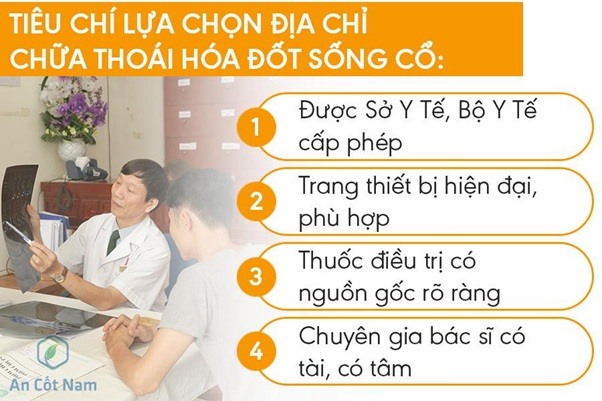Những điều bệnh nhân nên chú ý khi tìm địa chỉ khám và chữa thoái hóa đốt sống cổ
