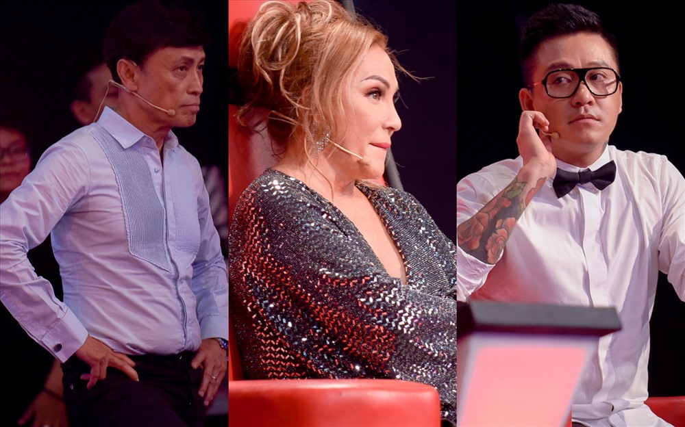 Ba HLV trên ghế nóng The Voice. Ảnh: ST