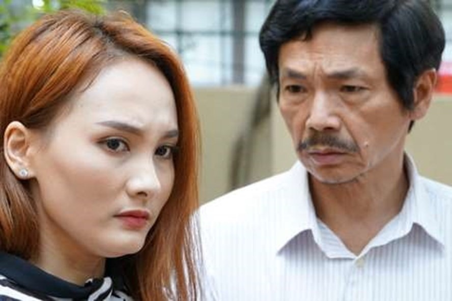 Ông Sơn và Anh Thư. Ảnh: ST
