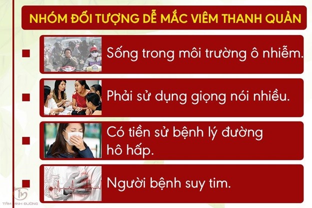 Một số đối tượng có nguy cơ mắc bệnh cao