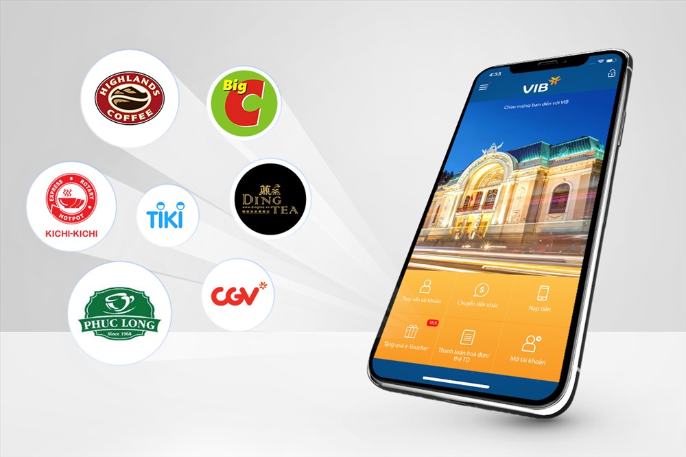 VIB hợp tác cùng Startup trong lĩnh vực quà tặng điện tử trên MyVIB. Ảnh: VIB