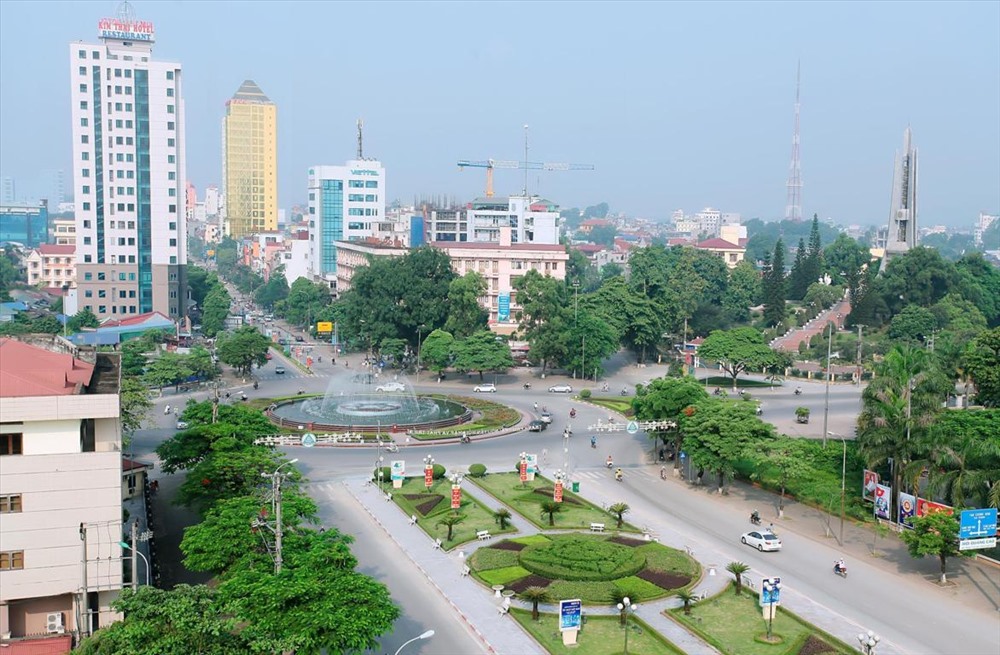 Một góc thành phố Thái Nguyên