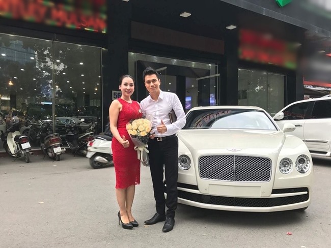 Siêu xe 13 tỷ của Việt Anh. Ảnh: FBNV