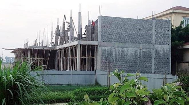 Trường tiểu học Tân Tiến là một trong những dự án thuộc diện thanh tra. Ảnh Zing.vn