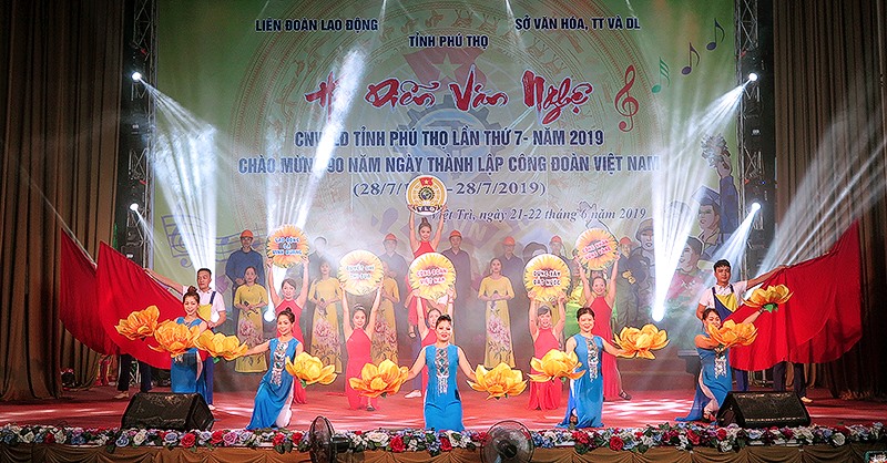 Một số tiết mục tham gia dự thi. Ảnh: H.T