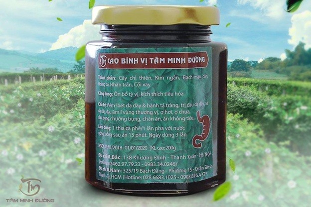 Dứt điểm viêm loét dạ dày tá tràng hoàn toàn chỉ nhờ 1 lọ Cao Bình Vị