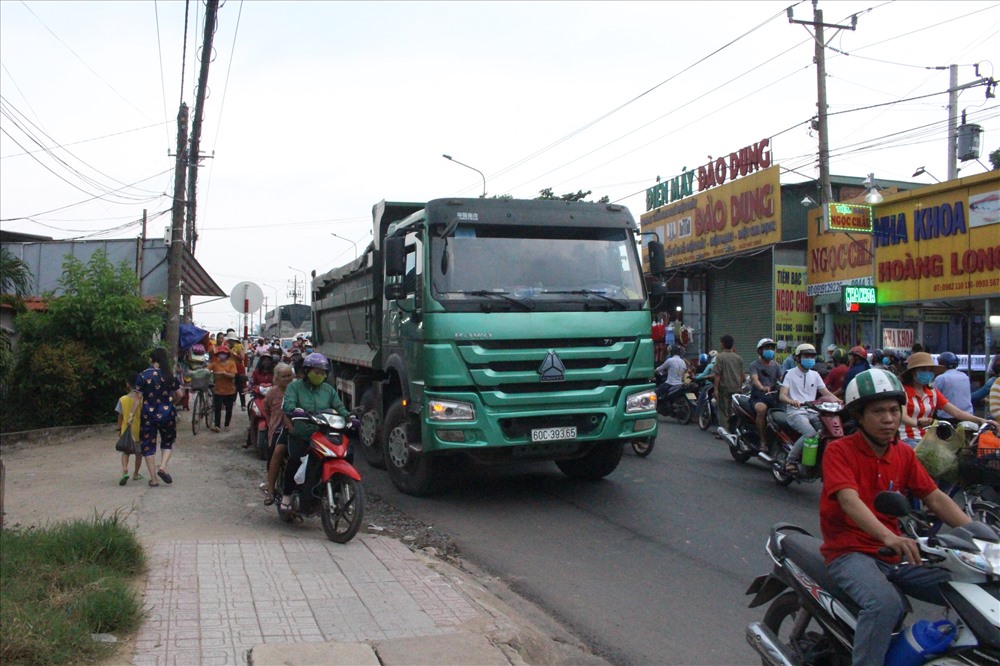 Xe ben liên quan đến vụ tai nạn khiến người đàn ông tử vong.