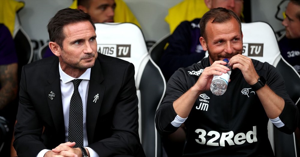 Frank Lampard cùng Jody Morris là những nhân tố chính làm nên thành công của Derby ở mùa trước. Ảnh: Telegraph.