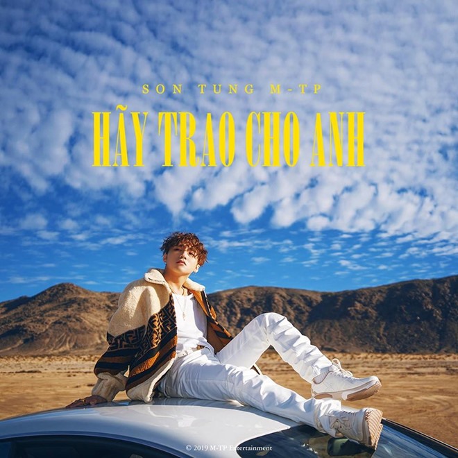 Poster của MV “Hãy trao cho anh“. Ảnh: Fanpage M-TP