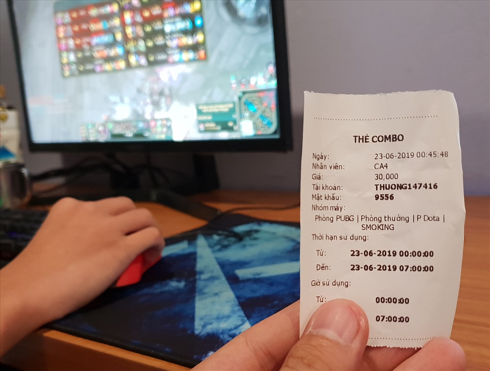 Một vé “combo” game xuyên đêm ở quán Gaming X (139 Cầu Giấy).