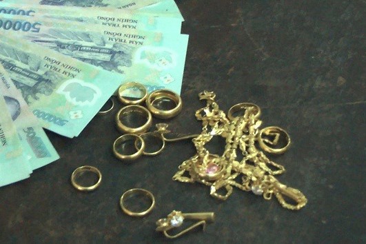 Vật chứng của vụ án. Ảnh: Công an Hưng Yên
