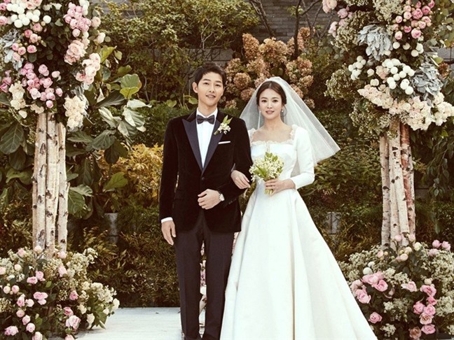 Song Hye Kyo và Song Joong Ki ngày còn hạnh phúc. Ảnh: ST