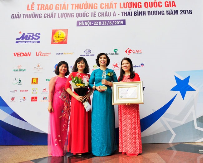 Đại diện VietinBank tham dự Lễ trao giải. Ảnh VietinBank