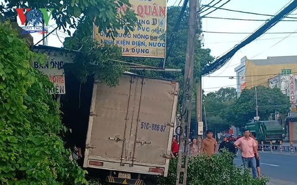 Hiện trường vụ tai nạn. Ảnh: VOV.