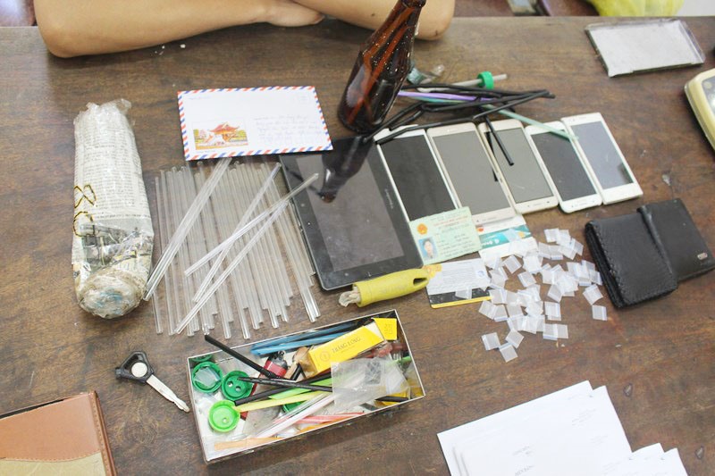 Tang vật bị thu giữ