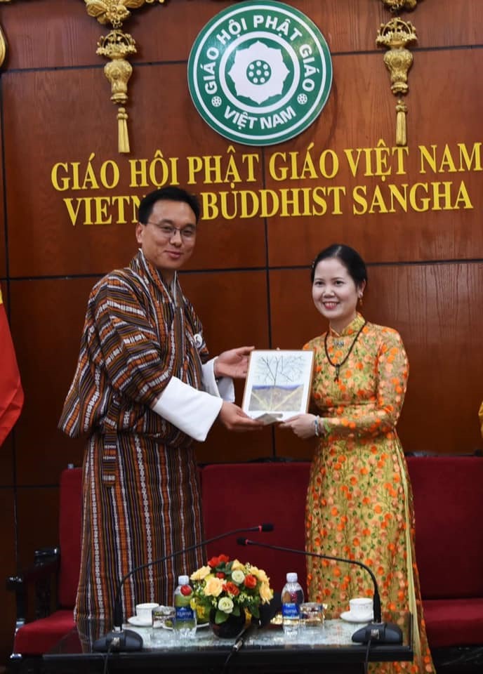 Tác phẩm của Nguyễn Thị Kim Đức mang thông điệp bảo vệ môi trường đầy mạnh mẽ.