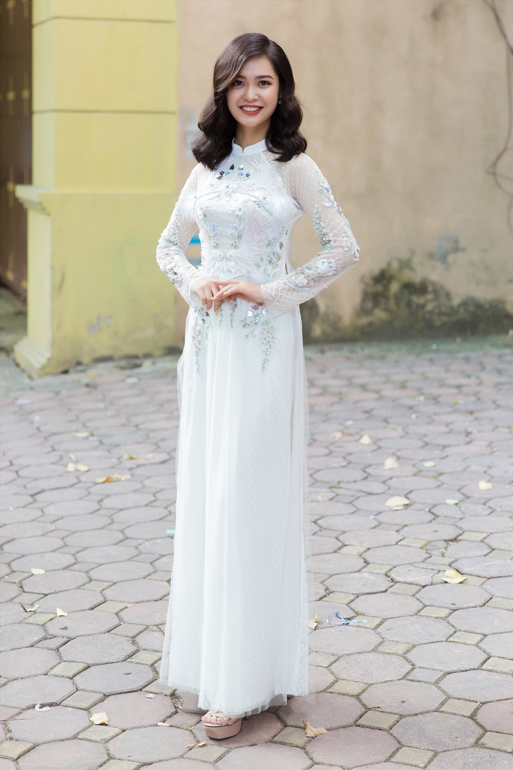 Thí sinh Nông Thuý Hằng, sinh năm 1999, người Tày và có thể nói tiếng dân tộc mình. Thuý Hằng từng mong muốn tham gia các cuộc thi nhan sắc dành cho cộng đồng các dân tộc Việt nhưng sau khi biết được thông tin về cuộc thi Miss World Việt Nam cô đã lấy can đảm để thử sức mình ở đấu trường nhan sắc lớn hơn. Ảnh: MWVN.