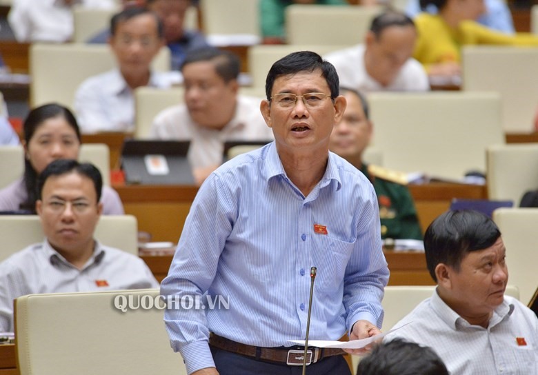 Đại biểu Nguyễn Ngọc Phương. Ảnh Quochoi.vn.
