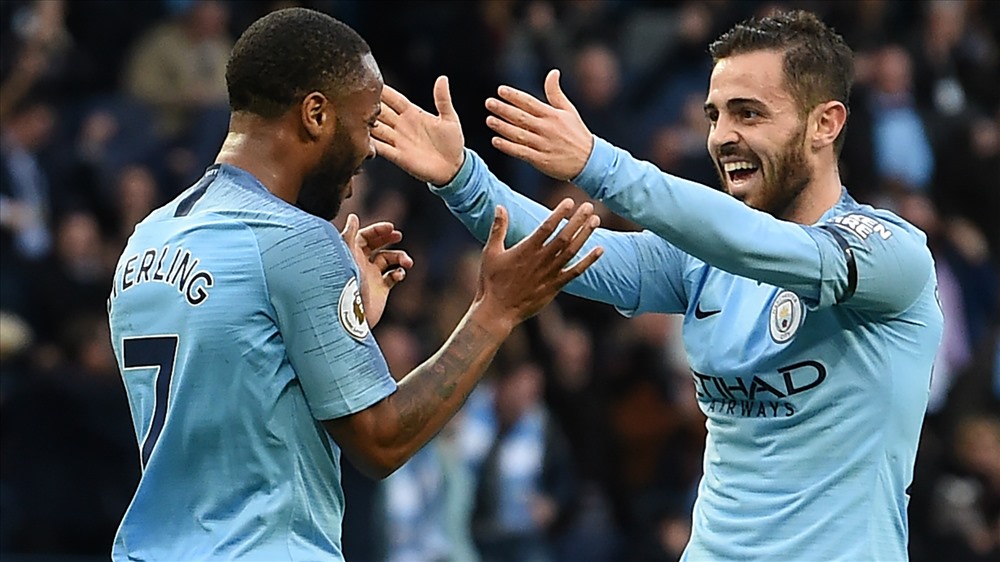 Sterling và Bernado Silva là những sản phẩm thành công của Pep. Ảnh: iNews.