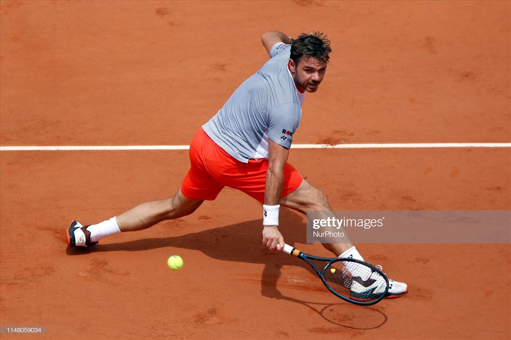 Wawrinka chơi không ổn định. Ảnh: Getty.