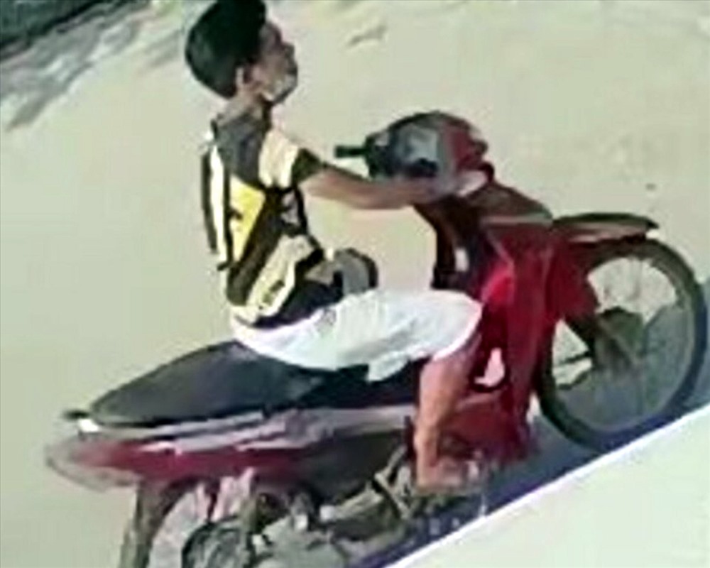 Đối tượng Tuấn luôn thay đổi hình dạng khi đi thị sát và thực hiện trộm cắp khi phát hiện những chiếc xe sơ hở. Ảnh: T.N.D