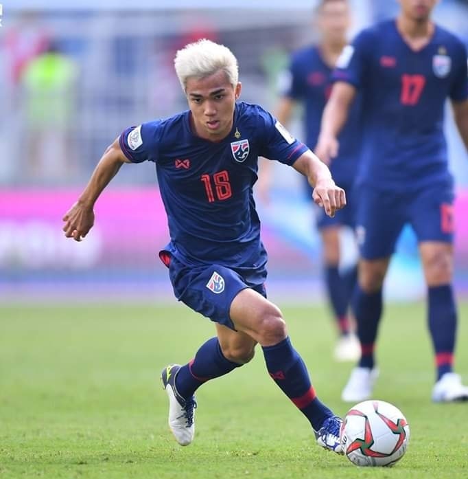 Việc thiếu vằng “Messi Jay” Chanathip Songkrasin khiến sức mạnh của ĐT Thái Lan bị suy giảm. Ảnh: AFC
