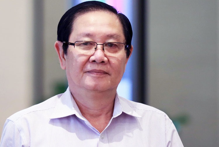 Bộ trưởng Nội vụ Lê Vĩnh Tân. Ảnh: Hoàng Phong.