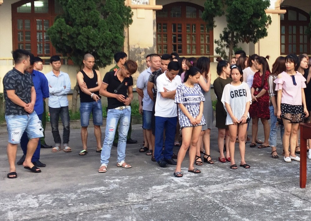 Các đối tượng có tuổi đời còn rất trẻ và đến từ nhiều tỉnh thành khác nhau. Ảnh: NT